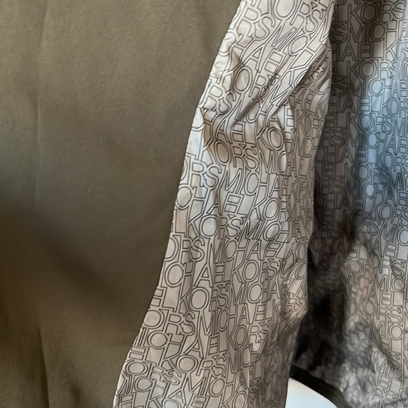 Michael Kors Olive Green Lightweight jacket Sz L - Picture 4 of 7